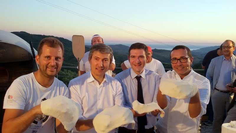 “Il Parco della Dieta Mediterranea” parte in nome della pizza “Il Parco della Dieta Mediterranea” parte in nome della pizza