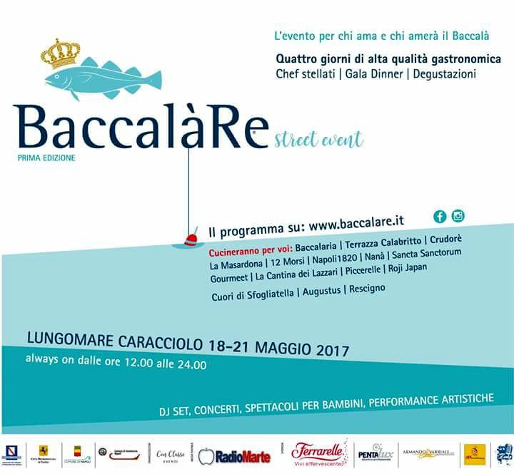 Chef stellati ed eventi sul lungomare per sua maestà il Baccalà