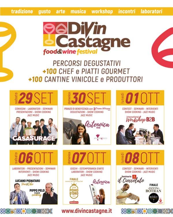 Divin Castagne: VIII edizione 2018 Divin Castagne: VIII edizione 2018