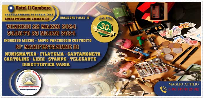 Castellammare di Stabia festeggia i 30 anni di collezionismo – 1994-2024